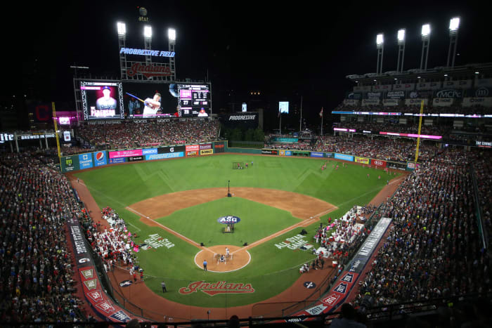 General view of Progressive Field